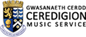 Ceredigion Music Service logo