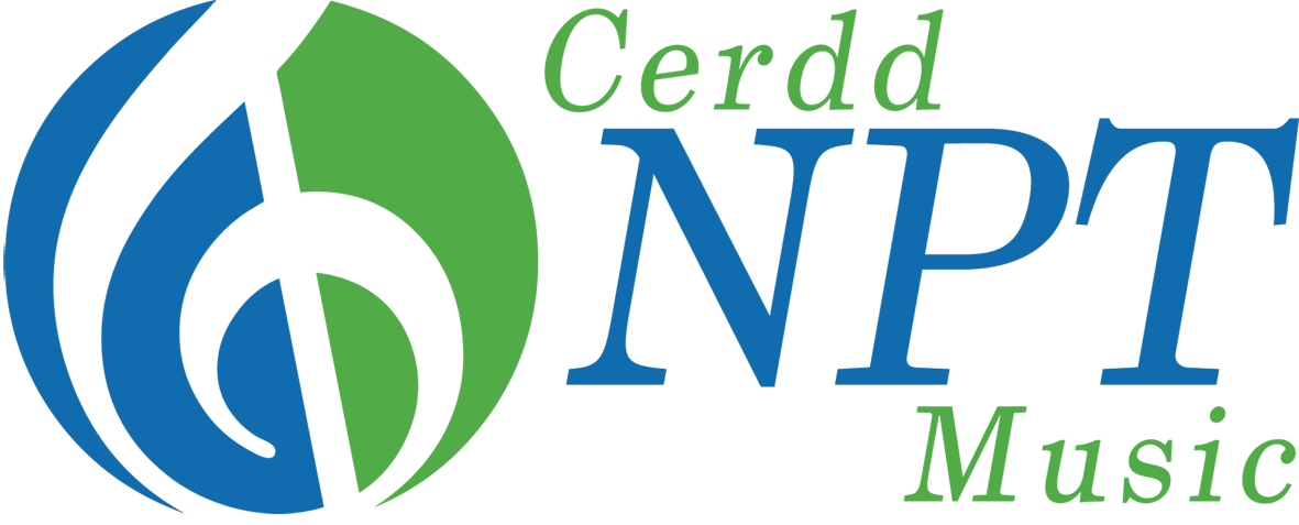 Cerdd NPT Music logo